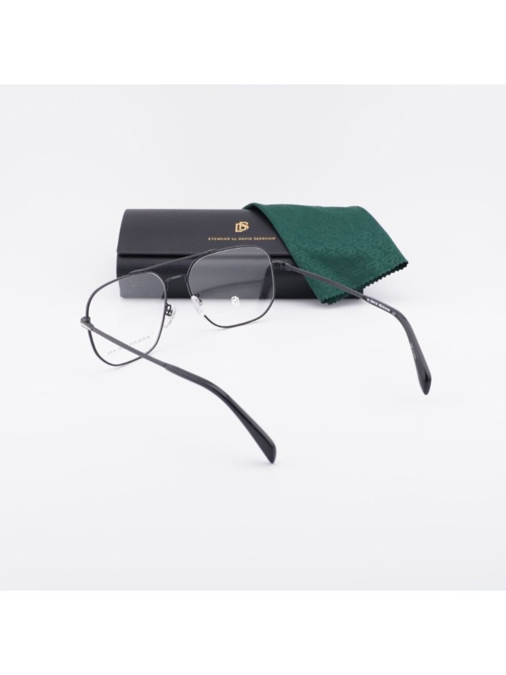 David Beckham DB 1096 0003 00 Aviator Eyeglasses 57mm - Black - Picture 4 of 9